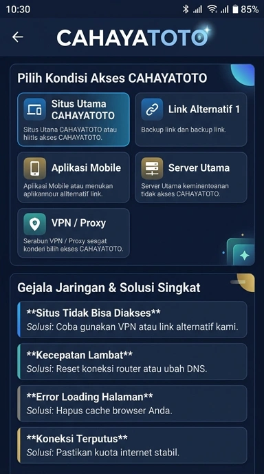 Link Alternatif cahayatoto untuk Pengguna Android
